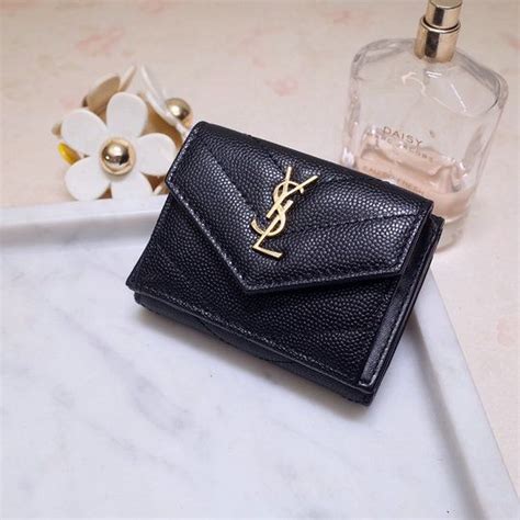 ysl wallet with stars|YSL wallet dupe.